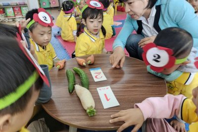 Hoạt động học của các con lớp 4 tuổi A