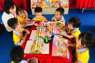 Mỗi trang sách – Một bước trưởng thành của trẻ mầm non