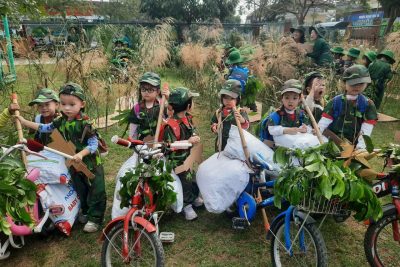 Hoạt động tham gia các Hội thi của các con lớp 3 tuổi A
