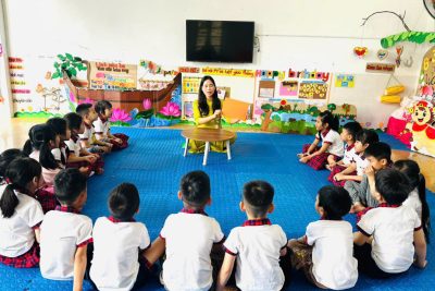 Hoạt động học của các con lớp 5TA